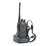 Walkie talkie dual bandă Baofeng BF-888S cu căști incluse
