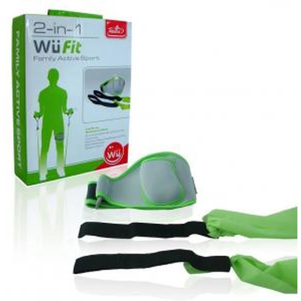 Wii 2 in 1 Active Sports Pack - set accesorii fitness pentru Wii