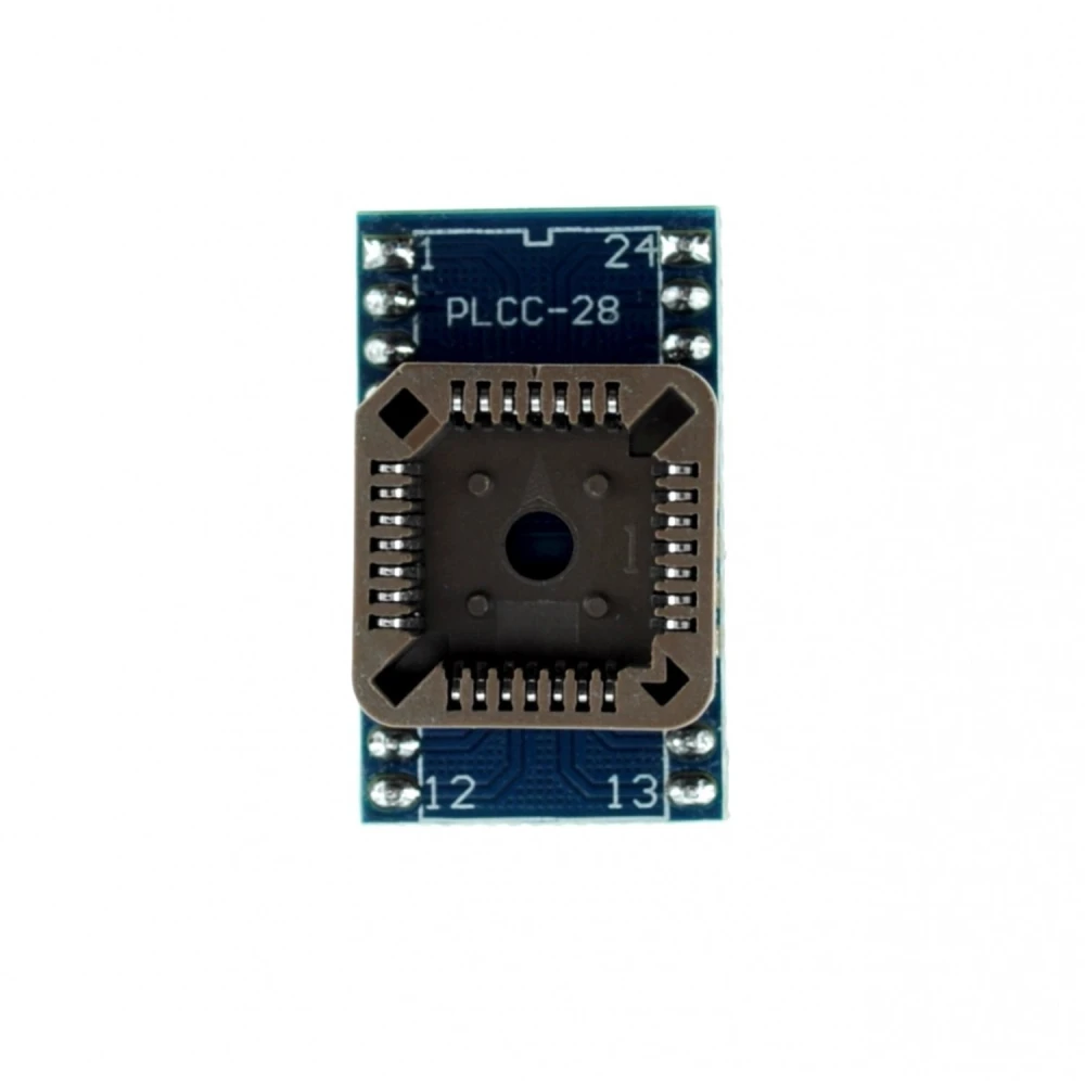 Soclu programator PLCC28 la DIP24 pentru programatoare IC compatibile