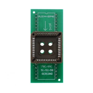 Soclu programator PLCC44 la DIP40 compatibil cu programatoarele satkit